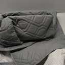 VANSOFY 100% Waterproof Recliner Chair Covers, Recliner Cover Non-Slip Dog Chair Cover Furniture Protector Washable Slipcover with Pocket, Elastic Straps for Pets, Dogs (Dark Gray, 30")