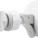 Adjustable Shower Head Holder, Bathroom Suction Cup Bracket for Handheld Shower, Removable Wall Mount (White-1)