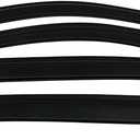 Tape On Window Visors Fits for 2005-2010 Kia Sportage, Side Auto Window Wind Deflectors, Ventshade, Rain Guards for Cars/Trucks