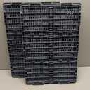 Collapsible Storage Bin/Containe Transfer box,crate Transit storage of various items (Gray 23.6" L x 15.7" W x 8.6" H-two)