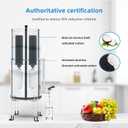 Gravity Water Filters for Berkey Water Filter Replacement, Replacement for BB9-2 Black Filter & for PF-2 Fluoride Filters Combo Packs,Compatible with Berkey Gravity Water Filter System,NSF 42