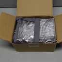 Clear Vinyl Zippered Storage Bags (3-Pack) 40L Sturdy Storage Bags for Sweaters, Blankets, Comforters, Bedding Sets and Much More! (Gray, 18x15x9)