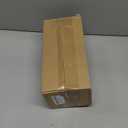 Mkono Small Artificial Flowers in Ceramic Vase 13.5" Centerpieces Coffee Table Decor, Silk Flower Arrangements for Home Decor Indoor Fake Flower Bouquet for Bathroom Dining Room Kitchen Wedding Brown