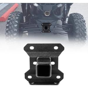 Maverick X3 Hitch Compatible with 2017-2021 Can Am Maverick Turbo/Max Turbo/X DS/X RS Turbo, Heavy-Duty UTV Rear Hitch Receiver Hitch Plate Standard 2inch Attachments