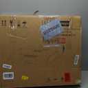 24 inch Range Hood Under Cabinet, Stainless Steel Range Hood 280CFM, Slim Kitchen Stove Hood w/Push Button, Ducted/Ductless Convertible, 3 Speeds Exhaust Fan, LED Light and Carbon Filter