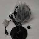 HOLMES 12" Table Fan, 75° Oscillation, 3 Speeds, 15° Adjustable Head Tilt, Ideal for Home, Bedroom or Office, Black