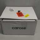 CAROTE Ceramic Pots and Pans Set Non Stick, Nonstick Kitchen Cookware Sets with Lid, Detachable Handle Sauté Pan Set, Non Toxic Frying Pan, Oven Safe, Induction Ready, Cream White