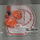 Majestic Hoops Mini Basketball Hoop - Indoor Basketball Hoop - Durable Plastic Basketball Hoop for Kids and Adults - No Assembling - Premium Basketball Game with Ball and Pump