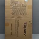 Tigasy Giant 4 Row Game with Carrying Bag and Mesh Fabric .Giant 4-to-Score Game Set Suitable for Indoor and Outdoor Holiday Parties and Family Gatherings （Blue red）