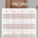 Decorus Women's Shapewear Tank Bodysuits - Plunge V Neck Sleeveless Shapewear Built in Bra V Backless Thong Body suits Tops (Large, Brown(mid Thigh))