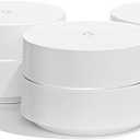 Google WiFi system, 3-Pack - Router Replacement for Whole Home Coverage (NLS-1304-25),White