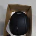 PHILIPS Ergonomic Mouse - Vertical Mouse with 800/1200/1600 Adjustable DPI, 6 Silent Buttons, Auto Power Saving,Light Weight,2.4GHz Wireless Mouse for Laptop,Desktop, PC-SPK7628 Black