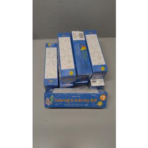 Coloring And Activity Roll, Pack of 7