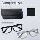 livho High Tech Blue Light Glasses - Advanced Blue Light Blocking Computer Glasses - Screen Fatigue & UV Protection