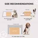 3 Pcs Calming Blankets Fluffy Premium Fleece Pet Blanket Soft Sherpa Throw for Dog Puppy Cat Beige Small (23" x16'')