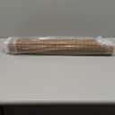 Cordless Bamboo Roman Shades for Windows, Blinds Size (27 1/2" W  64" H) Colour (Highfield Teak) Fits Windows (27 3/4" W  64" H)