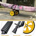 Kayak Cart, Paddle Board Cart Kayak Trolley Canoe Dolly SUP Carrier with Airless Tires, Small
