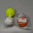 ALPI Chomp Ball - Durable Chew Toys for Dogs & Other Pets - Stimulating Dog Toys for Aggressive Chewers - Soft Dog Chews - 3-Pack, Assorted