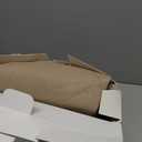 ZICOTO Stuffed Animal Storage Bean Bag Chair Cover for Kids - Easily Turn Plushie Toys into a Comfy Toddler Chair - Durable Lounge Stuffie Bag for Playroom, Living Room or Nursery Decor - Cover Only (Beige)