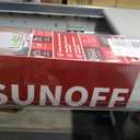 SUNOFF Cordless Blackout Roller Shades Blinds for Windows,36"W x 72"H,White