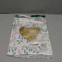 Hallmark 13" Large Gift Bag with Tissue Paper (Green Foliage, Gold Heart) for Weddings, Engagements, Anniversaries, Bridal Showers, and More