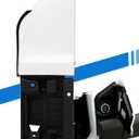 Transit Fuel Door, Transit Gas Door Assembly + White Cover, Compatible with Ford Transit Vans 150 250 350(HD) 2015-2023, Van Fuel Tank Filler Door Pipe for CK4Z-5427936-A CK4Z-5427936-F