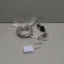 Marchpower Christmas Strip Lights Warm White - 98FT 600LED 9 Modes Chasing Clear Christmas Tree Lights, Waterproof Plug in Xmas Strip Light for Outdoor Indoor House Decor