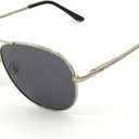 J+S Premium Military Style Classic Aviator Sunglasses, Polarized, 100% UV protection for Men Women