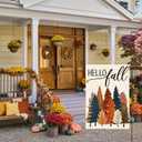 3 x AVOIN colorlife Fall Trees Garden Flag 12x18 Inch Double Sided Outside