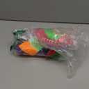 KUYOTQ Soft Indoor Volleyball for Indoor Practice Super Soft and Light Safe Sport Gear Fabric Volleyball for Kids Youth Adult Beginners, Perfect for House Yard Training Games (Pink,Green,Orange)