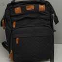 Baby Diaper Bags with Changing Station, Waterproof Diaper Bag Backpack for Moms Dads with USB Charging Port, Baby Shower Gifts, Large Capacity diaper backpack, Black