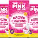 Stardrops The Pink Stuff Miracle Power Foaming Toilet Cleaner  Self-Activating Formula for Deep Cleaning, Stain Removal, and a Fresh Shine  Bathroom Essential (7 Ounce (Pack of 3))