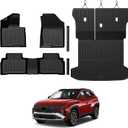Floor Mats for Hyundai Tucson Hybrid 2022-2026, All Weather Floor Mats Trunk Cargo Liner with Backrest Protectors Accessories, Full Coverage Set (Not fit PHEV)