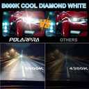 D2S HID Headlight Bulbs - 6000K Daylight White 35W 7600LM Super Brighter High Low Beam Xenon Replacement Headlights D2R/D2C HID Bulbs for Cars, 5 Years Lifetime - Pack of 2