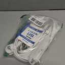 DEWENWILS 15FT Flat Plug Extension Cord, 3 Prong Ultra Thin Power Strip, 360° Rotating Plug, 13A/125V/1625W, 16 Awg Grounded Flat Power Cable for Indoor Narrow Space, SPT-3, ETL Listed, White