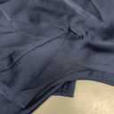 EKOUAER Satin Tank Tops for Women Casual V Neck Silk Basic Cami Camisoles, S Navy Blue