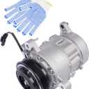 A/C Compressor Replacement for Chevy Silverado GMC Sierra 1500 2014-2018 4.3L 5.3L 6.2L 1522310 197333