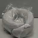 Travel Neck Pillow Airplane, Memory Foam Travel Pillows for Comfort on Sleeper Hold Compact and Ergonomic Design for Traveling Car Rides Home Road Trip Essentials for Adults and Kids (Grey)