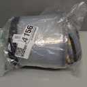 Inflatable Dog Cone with Anti-Licking Clear Shield, Protective Dog Donut Collar After Surgery, Adjustable Soft Recovery Cone for Pets, Alternative Collar with Buckle Strap (Grey Paw, XL) (XL (Neck: 18"-23"))