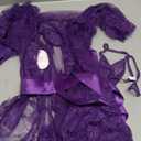 Avidlove Women's Lace Kimono Robe Babydoll Lingerie Mesh Nightgown S-5XL (Purple, Small)