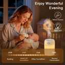 Portable Small Humidifier, 650ml Colorful Mini Humidifier for Bedroom, Office Desktop, Baby Room, Plants, Cool Mist Humidifiers(White)
