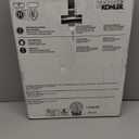 KOHLER 20111-0 Brevia, Slow Close Toilet Seat, Round Toilet Seat, Grip-Tight Bumpers Quick-Attach Hardware, White