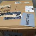 Amazon Basics 16" Pedestal Fan with Remote for Bedroom, Living Room, Office, Adjustable Height, Dual-Layered Blades, 3 Speeds, 3 Modes, Timer, Tilt Head, 60W, Black