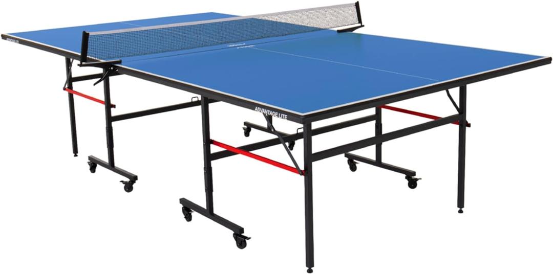 STIGA Advantage Series Ping Pong Tables - 13, 15, 18, and 25mm Tabletops - Quickplay 10 Minute Assembly - Playback Mode - Recreational to Tournament Level