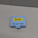 20 Pack Medicine Bottle Label Clips for Easy Medication Identification - 20ct Multipack with Marker (White)