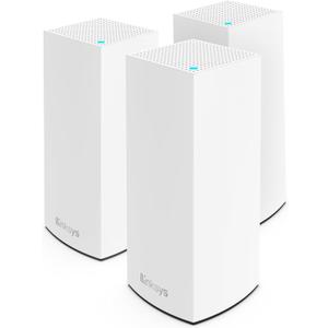 Linksys Atlas Pro 6 WiFi Router - AX5400 WiFi 6 Router - Dual-Band Mesh WiFi System -WiFi 6 Mesh Routers for Wireless Internet-Mesh Wireless Router - Connect 90+ Devices, 8,100 sq ft,MX5503 3-Pk,White