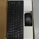 TECKNET Wireless Keyboard and Mouse Combo, Mini Cordless Computer Keyboard and Mouse Set 2.4GHz, Silent Adjustable 1600 DPI, Quiet Click, Lag-Free for Computer, Laptop, PC, Windows, Mac, Chrome OS