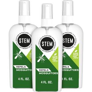 Stem Repels Mosquitoes: Mosquito Repellent Spray With Botanical Extracts; 4 fl oz (Pack Of 3)