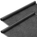 Tudomro 2 Roll 50ft x 39.4''Carbon Fiber Fabric, 2x2 Twill 3k/220g Black