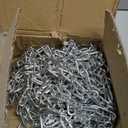 1 Pair 2 Link Rider Snowblower Tire Chain Tire Traction Chain for Garden Tractors Riders, Ride-on Lawn Mowers Fits for Tire Size 18x8.5-8 18x8.5x8